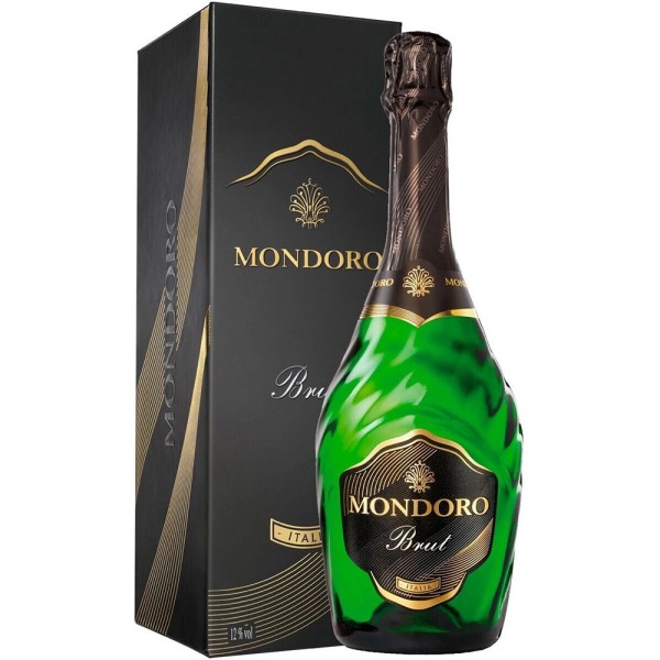 Вино ігристе Mondoro, Brut / Мондоро, Брют, Біле, Брют, 12%, 0.75 л  (в коробці)