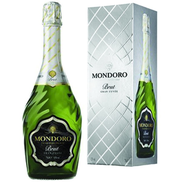Вино игристое Mondoro, Brut / Мондоро, Брют, Белое, Брют, 12%, 0.75 л (в коробке)