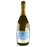 Вино игристое Positivo / Позитиво, Prosecco, DOC, Белое, Экстра сухое, 11%, 0.75 л