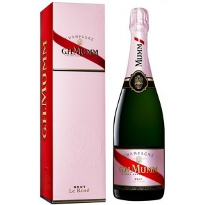 Шампанское Франции Mumm Rose Brut / Мумм Розе Брют, 12%, Рожеве, Брют, 0.75 л (под.уп.) [3043700114339]