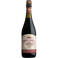 Вино ігристе GIV Cavicchioli Lambrusco Emilia Rosso Dolce, Червоне, напівсолодке 0.75 л, 7.5% [8001900527057]