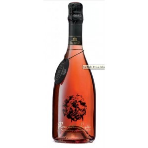 Вино игристое Италии Dal Bello Rose Brut Rosa della Regina, 11%, Рожеве, 0.75 л [8007391000147]