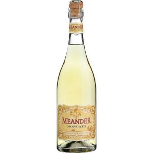 Вино ігристе Meander Moscato, Біле, напівсолодке 0.75 л, 7.5% [6009814420558]