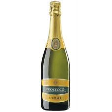 Вино игристое Италии Toso Prosecco Spumante / Тосо Просекко Спуманте, Белое, Сухое, 0.75 л