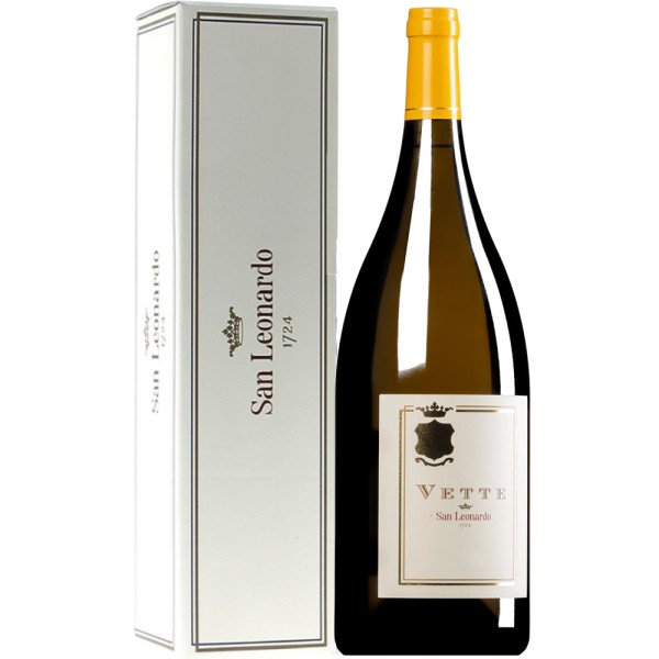 Вино San Leonardo, Vette / Сан Леонардо, Ветте, 2022, Біле, Сухе, 12.5%, 1.5 л (в коробці)