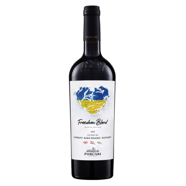 Вино Молдови Purcari Blend, Червоне, Сухе, 0.75 л