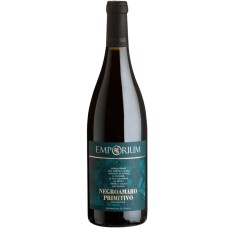 Вино Emporium, Negroamaro Primitivo / Емпоріум, Негроамаро Примітиво, Червоне, Сухе, 13%, 0.75 л