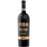 Вино Duca Di Saragnano, Chianti Governo All'Uso / Дюка Ди Сараньяно, Кьянти Говерно Аль'Усто, Красное, Полусухое, 13.5%, 0.75 л