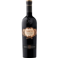 Вино Duca Di Saragnano Passone / Дюка Ді Сараньяно, Пассоне, Vino Ottenuto Da Uve Appassite, Червоне, Напівсухе, 15%, 0.75 л
