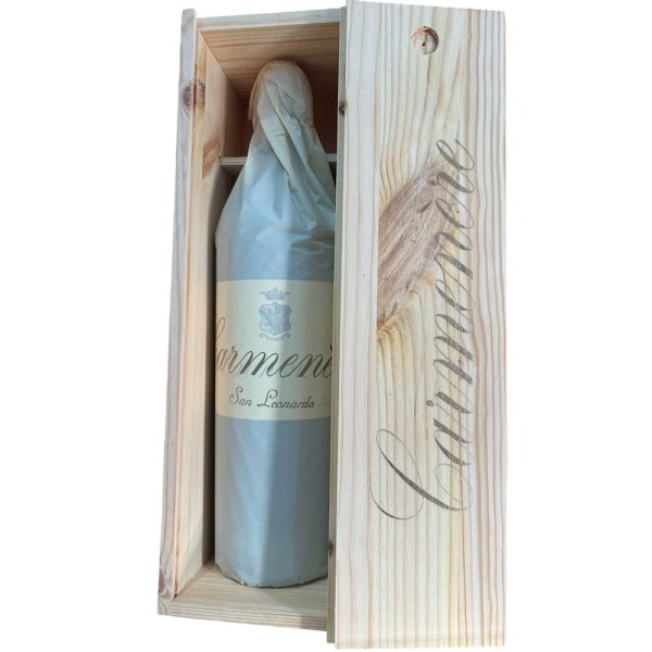 Вино San Leonardo, Carmenere / Сан Леонардо, Карменере, 2018, Червоне, Сухе, 13%, 0.75 л (в коробці)