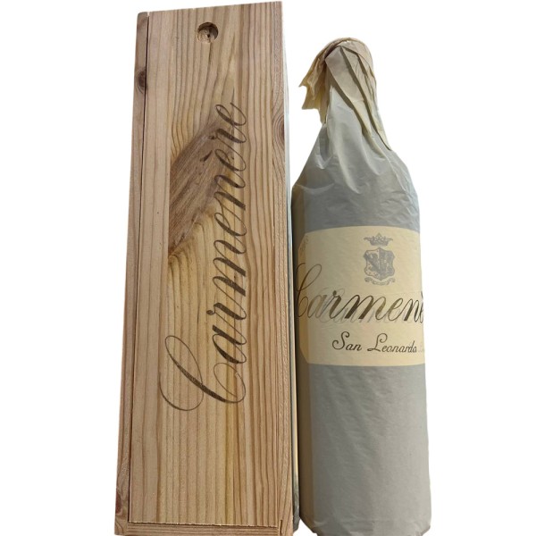 Вино San Leonardo, Carmenere / Сан Леонардо, Карменере, 2018, Червоне, Сухе, 13%, 0.75 л (в коробці)