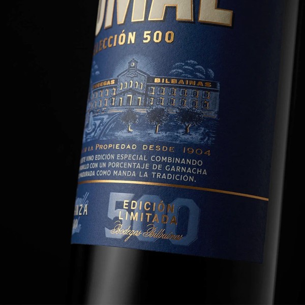 Вино Viña Pomal, Selección 500 Crianza / Винья Помаль, Селексьон 500 Крианза, Красное, Сухое, 14.5%, 0.75 л