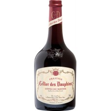 Вино Франции Cellier des Dauphins Cotes du Rhone Prestige / Селье де Дофин Кот дю Рон Престиж, Червоне, Сухе, 0.75 л