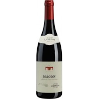 Вино Франції Jean Loron Macon Rouge 13%, Червоне, Сухе, 0.75 л [3298660031916]