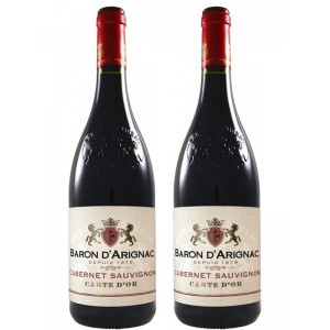 Вино Франції Baron d'Arignac, 12%, Червоне, Сухе, 1.5 л [3500610044335]