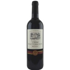 Вино Франции Chateau Haut Grignon Medoc / Шато О Гриньон Медок, Красное, Сухое, 0.75 л