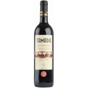 Вино Tamada Напареулі, Червоне, сухе 0.75 л, 13.5% [4860004070029]