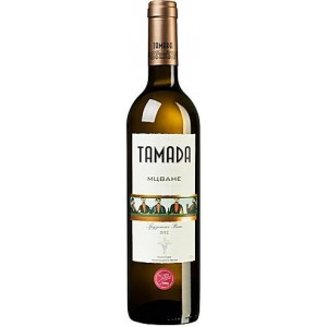 Вино Tamada Mцванe, Біле, сухе 0.75 л, 13.5% [4860004070128]