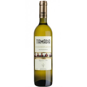 Вино Tamada Алазанська долина, Біле, напівсолодке 0.75 л, 12% [4860004073266]