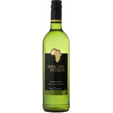 Вино ЮАР African Passion Chenin Blanc, Белое, Полусухое, 0.75 л
