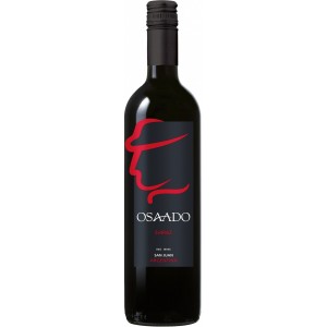 Вино Аргентини Osaado Shiraz, 14%, Червоне, Сухе, 0.75 л [7798108831055]