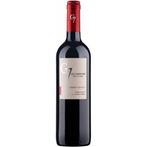 Вино G7 Cabernet Sauvignon, Червоне, сухе 0.75 л, 13% [7804310546233]