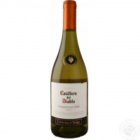 Вино Чилі ВКТ Касіллеро Шардоне 13.5%, Біле, Сухе, 0.75 л [7804320256900]