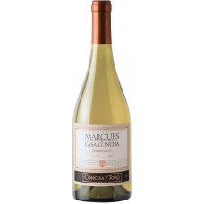 Вино Marques de Casa Concha Chardonnay сухе, Біле, 0.75 л, 13.5%