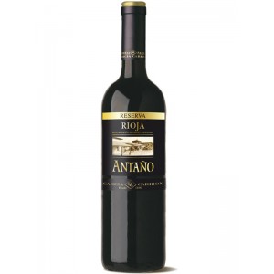 Вино Іспанії Antano Rioja Reserva, 13.5%, Червоне, Сухе, 0.75 л [8410261148205]