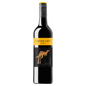 Вино Австралии Yellow Tail Shiraz, Червоне, Напівсухе, 13.5% 0.75 л [9322214006229]