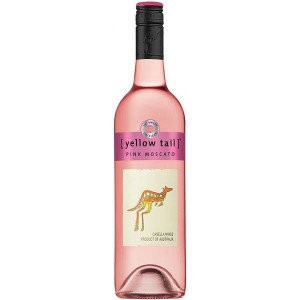 Вино Австралии Yellow Tail Pink Moscato Рожеве, Напівсолодке, 7.5% 0.75 л [9322214011414]