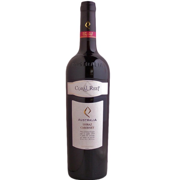 Вино Австралії Шираз/Cabernet Sauvignon, Coral Reef, 13%, Червоне, Сухе, 0.75 л
