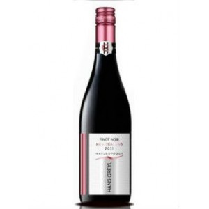 Вино Нової Зеландії Hans Greyl - Pinot Noir 13%, Червоне, Сухе, 0.75 л [3263280109710]