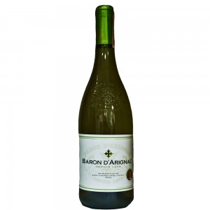 Вино Франції Baron d'Arignac, 11,0%, Біле, Сухе, 0.75 л [3263286314996]