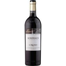 Вино Франции Cruse Bordeaux 6-eme generation / Круз Бордо 6-е поколение, Красное, Сухое, 0.75 л