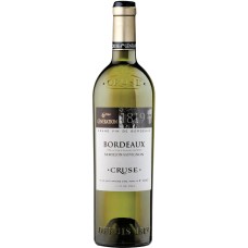 Вино Франции Cruse Semillon-Sauvignon Bordeaux 6-eme generation / Круз Семильон-Совиньон Бордо 6-е поколени, Белое, Сухое, 0.75 л