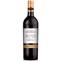 Вино Франції Шато Мішелє Бордо 2014, Chateau, 12.5%, Чер, Сух, 0.75 л [3500610058493]