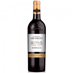 Вино Франции Chateau Michelet Bordeaux / Шато Мишеле Бордо, Кр, Сух, 0.75 л [3500610058493]