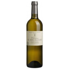 Вино Франции Chateau Le Bruilleau Pessac Leonyan / Шато Ле Брюлю Пессак Леоньян, Белое, Сухое, 0.75 л