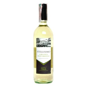 Вино Італії Stellisimo Garganega-Pinot Grigio IGT 13%, Біле, Сухе, 0.75 л [4260277710347]