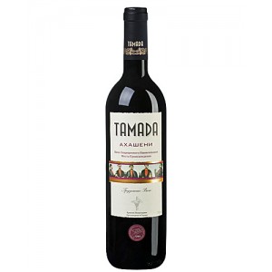 Вино Грузії Тамада Ахашені 11%, Червоне, Напівсолодке, 0.75 л [4860004070067]