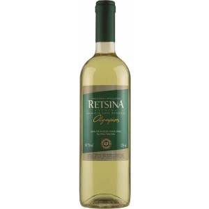 Вино Греции Mediterra Winery Retsina / Медитерра Вайнери Рестина, Біле, Сухе, 0.75 л [5201180128323]