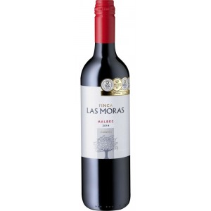 Вино Аргентини Finca Las Moras Varietals Malbec 13%, ЧЕР. СУХ, 0.75 л [7791540127168]