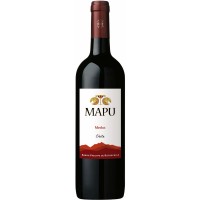 Вино Чилі MAPU Merlot 13%, Червоне, Сухе, 0.75 л [7804462000485]