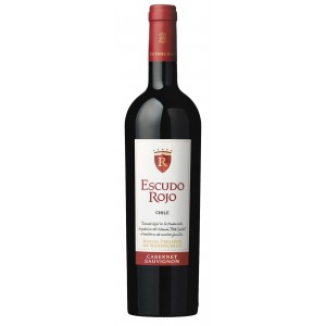 Вино Чилі ESCUDO ROJO Cabernet Sauvignon 13%, Червоне, Сухе, 0.75 л [7804462001055]