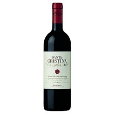 Вино Італії Antinori Санта Крістіна, 13%, Червоне, Сухе, 0.75 л