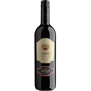 Вино Італії Sensi Memorie, 13%, Червоне, Сухе, 0.75 л [8002477171339]