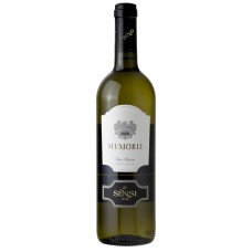 Вино Италии Sensi Memorie Bianco, 12.5%, Белое, Сухое, 0.75 л