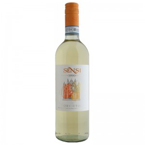 Вино Італії Sensi Orvieto, 12%, Біле, Сухе, 0.75 л [8002477750084]