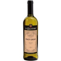 Вино Италии La Cacciatora Pinot Grigio Veneto I.G.T, 12%, Бел, Сух, 0.75 л [8004300017845]